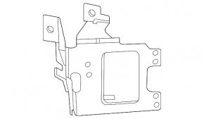 Blind Spot Sensor Bracket Left Hyundai Sonata 20-22 with Bracket