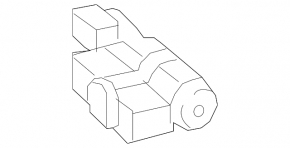 Motor panorama Mercedes GLS-class X166 13-19 glass