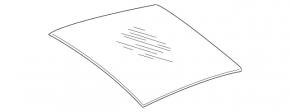 Central panoramic glass Mercedes W213 E 17-23