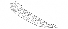 Lower radiator deflector Ford Escape MK3 13-