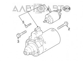 Starter Audi Q7 16- 2.0T, 3.0T