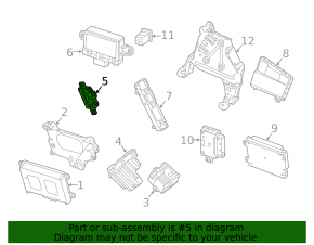 Mercedes GLA 14-20 Camera Control Module