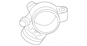 Air duct Toyota Camry v40 2.4