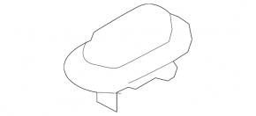 Light sensor in the front panel VW Tiguan 09-17