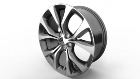Wheel disk R19 Chrysler 200 15-17 light curb