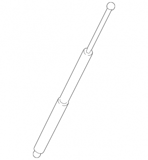 Left hood shock absorber for Porsche Panamera 17-23