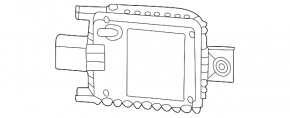 Blind Spot Sensor (BSM) left Audi A3 22-25
