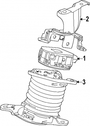 Honda Accord 23- Warning Light Bracket