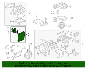 Chevrolet Bolt 17- Evaporator