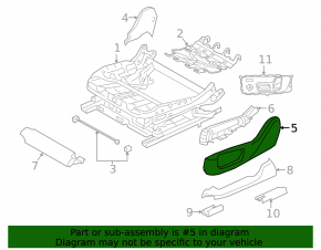 BMW X5 G05 19-22 Elfenbein-Weiss passenger seat control pad, for cleaning