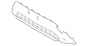 Toyota RAV4 Prime 22-24 Front Bumper Lower Grille