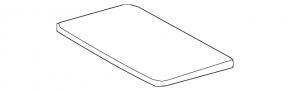 Lexus LS460 LS600h 07-17 Sunroof Glass