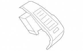 Right air duct for Nissan Murano z50 03-05