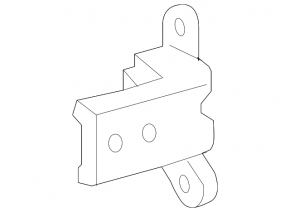 Lower rear left door hinge for Lexus ES300 ES330