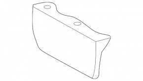 Rear right mudguard for Toyota 4Runner 10-24