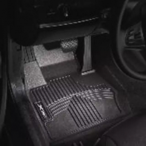 Floor mat front left BMW 3 F30 12-18 rubber black, X drive