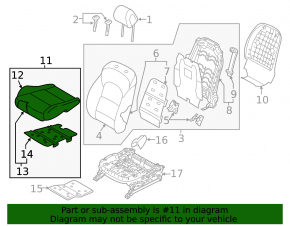 Passenger seat Hyundai Tucson 16-18 without airbag, mechanical, gray cloth