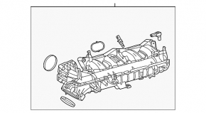 Mercedes GLC 300/350e 16-19 intake manifold