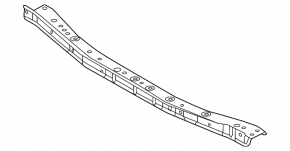 TV lower bar Nissan Versa Note 13-19 automatic transmission