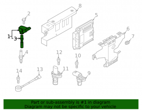 Ignition coil for Audi A4 B9 17-25 2.0T