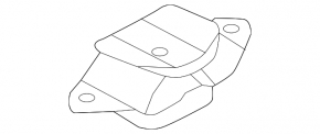Engine mount left Nissan Versa Note 13-19 1.6