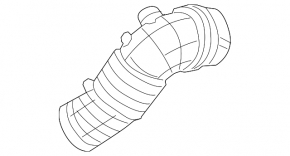 Honda CRV 12-14 2.4 liter manifold air duct with resonator