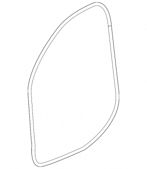 Front Right Door Seal GMC Terrain 10-17