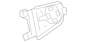 Steering wheel controls right GMC Terrain 18-