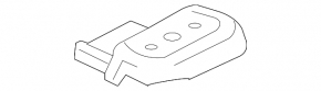 Front Right Fender Bracket GMC Terrain 10-17