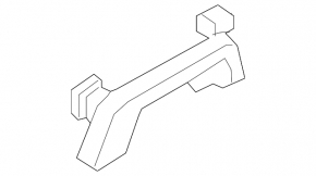 Ceiling handle rear right Volvo XC60 18-23 gray