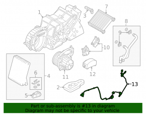 Wiring heater 3 row VW Atlas 18-25