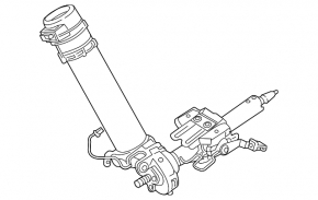 Toyota Prius 50 16-22 steering column with power steering