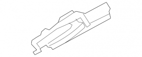 Door handle inner front right BMW X5 E70 07-13