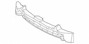 Front Bumper Absorber Lexus RX350 RX450h 13-15 Rest F-sport