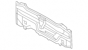 Toyota Prius Rear Panel 20 04-09