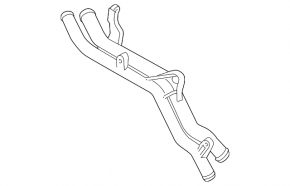 Cooling pipe VW Passat b7 12-15 USA 1.8T