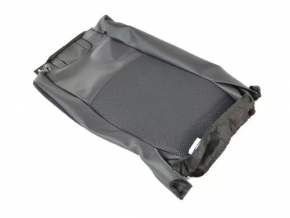Backrest of the rear row of seats left 3rd row Dodge Journey 11-19 leather black
