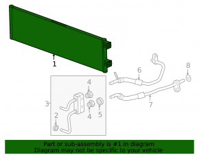 Chevrolet Volt 16- automatic transmission cooling radiator