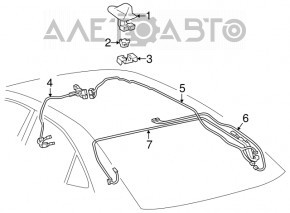 Antenna Lexus Hs250h 10-12