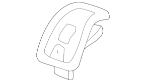 Chevrolet Equinox EV 24-26 rear row Isofix plug black