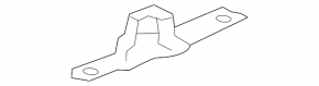 Audi A4 B9 17- Trunk Lid Lock Bracket