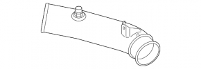 Pipe for turbine third Mercedes W167 GLE 450 20-23 3.0h iron