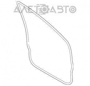Front left door seal for Ford Escape MK3 13-19