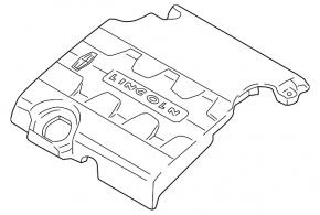 Lincoln MKZ 13-16 3.7 Engine Cover Tears