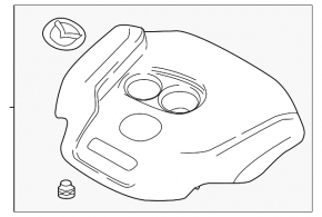 Mazda CX-9 Engine Cover 16-