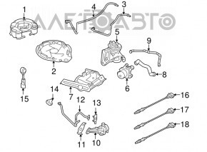 Lambda probe second VW Beetle 12-13 2.5