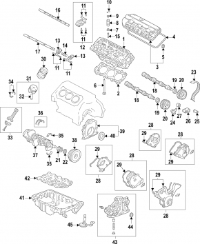 Crankshaft Cover Honda Accord 13-17 3.5