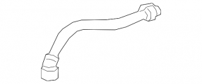 Cooling system hose BMW 3 G20 19- 2.0T