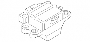 Left engine mount for VW Beetle 12-19