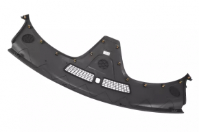 Upper center dashboard trim for Chevrolet Volt 16-19, black, scratches